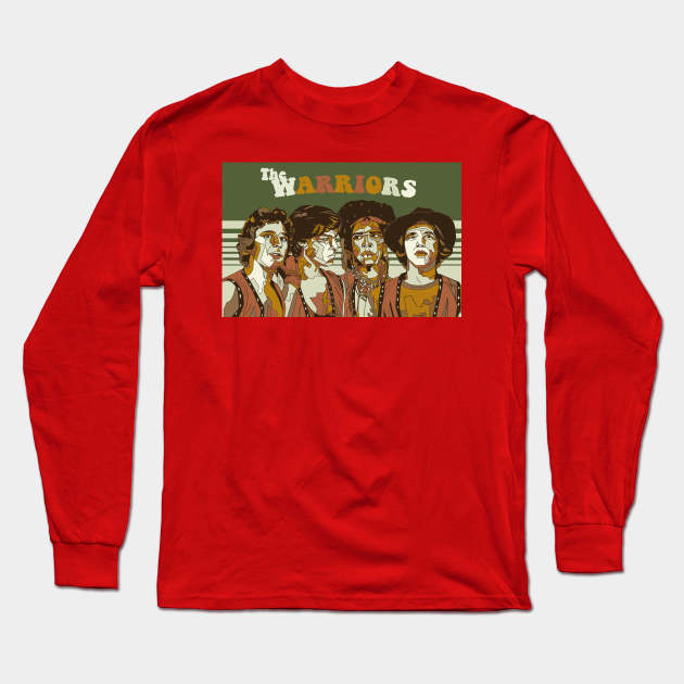 the warriors vintage Long Sleeve T-Shirt by byonekita